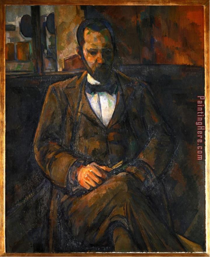 Paul Cezanne Portrait of Ambroise Vollard The Art Dealer Painted 1899